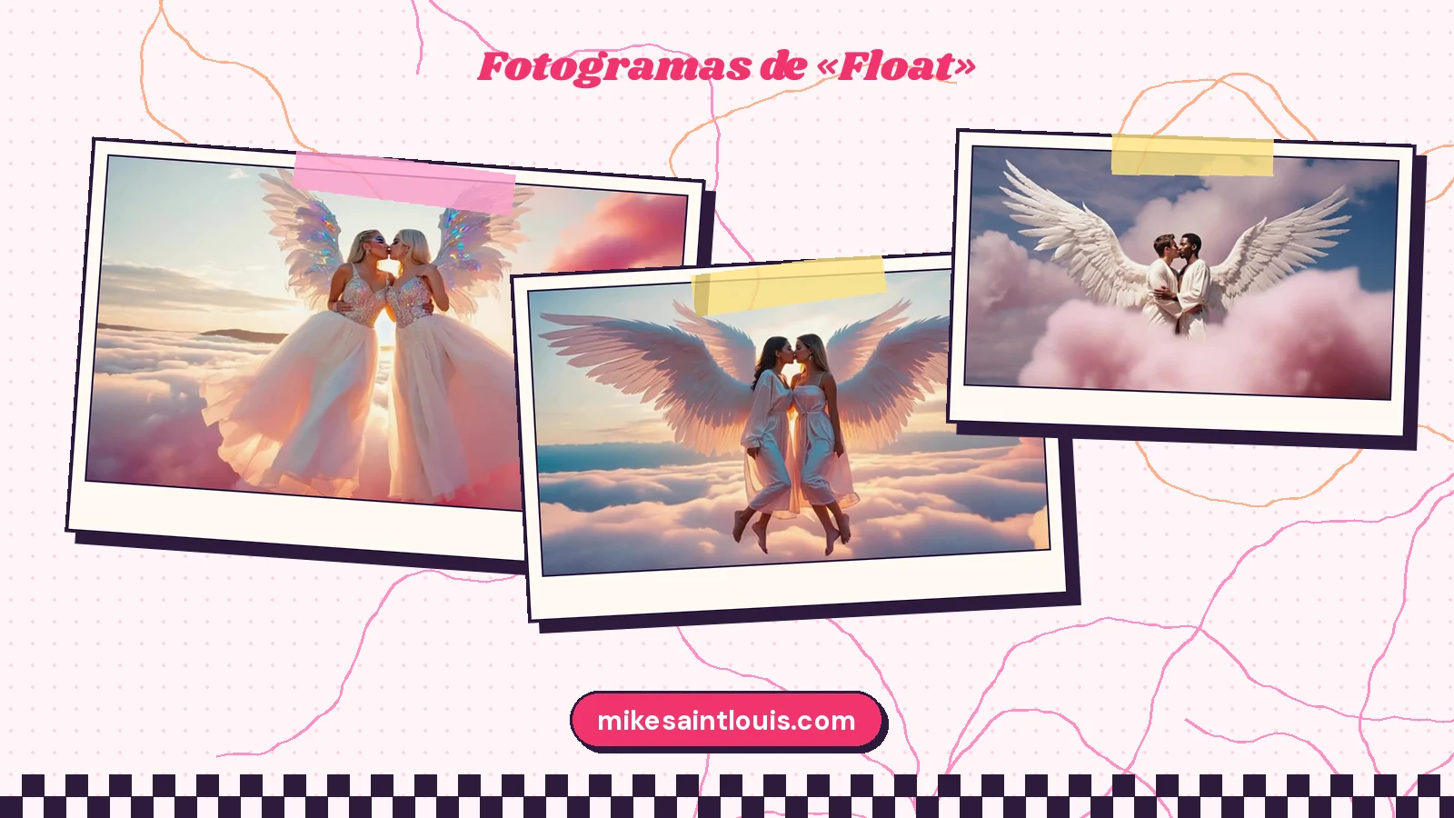 Fotogramas del videoclip oficial de «Float», de Mike Sain't Louis