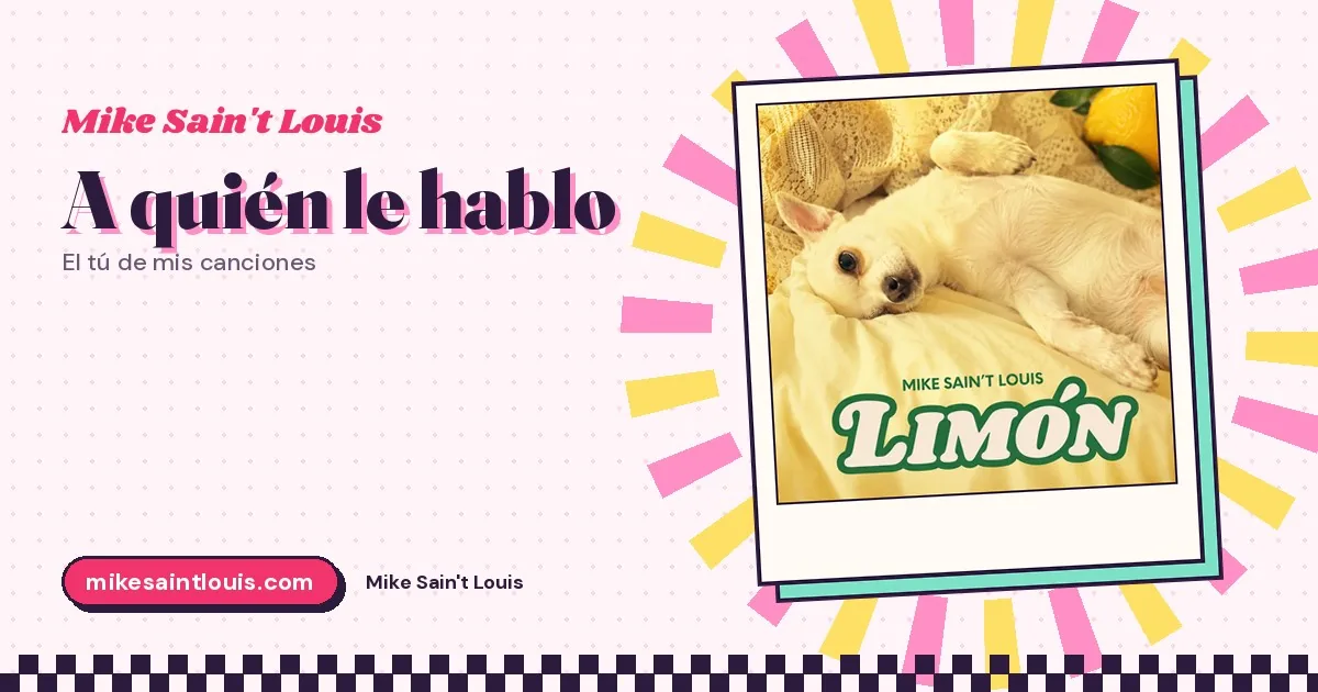 A quién le hablo: el tú de mis canciones