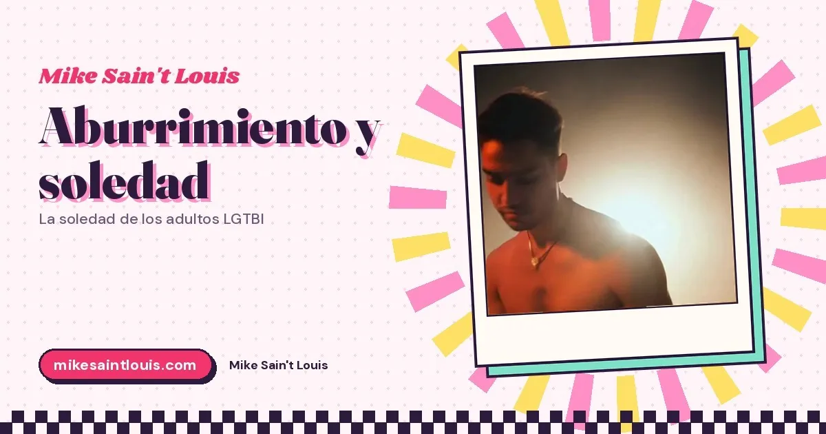 «Aburrimiento y soledad»: la soledad no deseada de los adultos LGTBI que ya no son jóvenes ni todavía mayores
