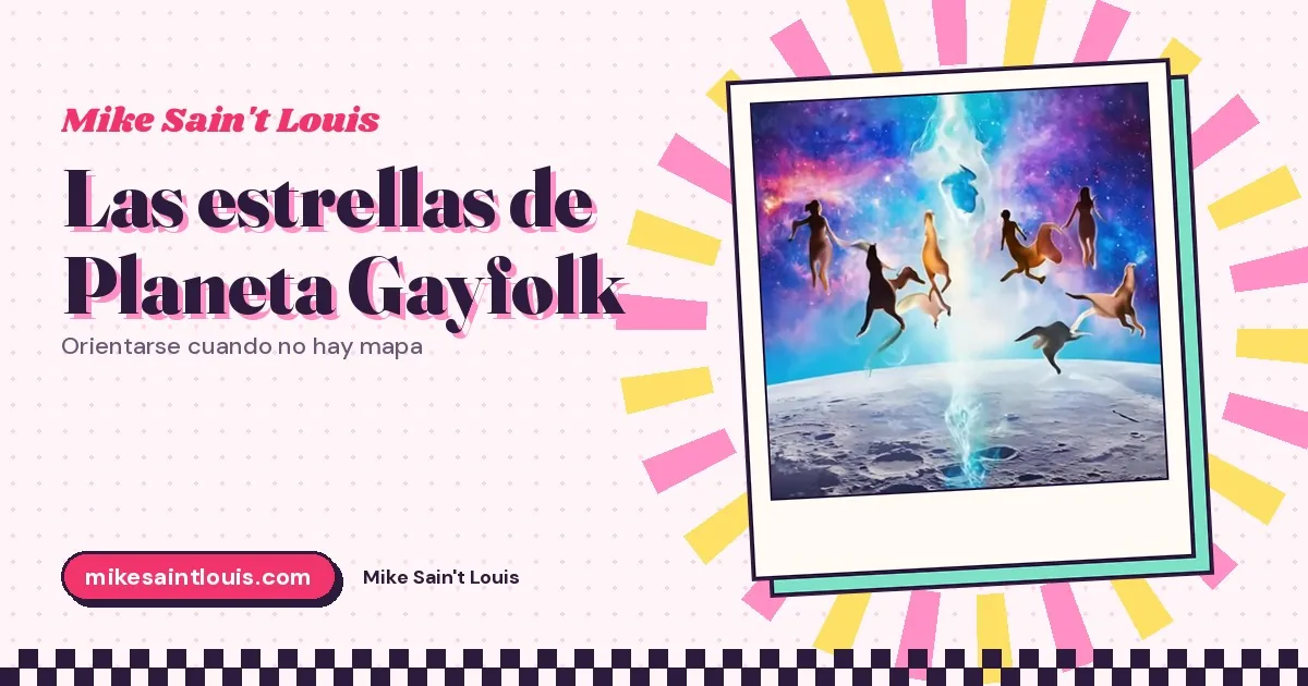 Canguros entre galaxias, un observatorio rosa y una estrella que se sigue: las estrellas de Planeta Gayfolk