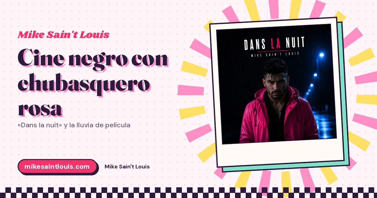 Cine negro con chubasquero rosa: «Dans la nuit», la lluvia de película y el camino de vuelta a casa