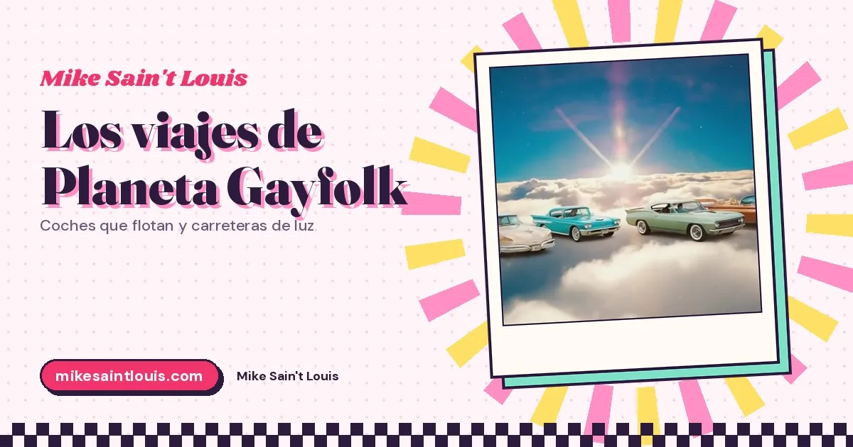 Coches que flotan, carreteras de luz y una torre de lanzamiento: los viajes de Planeta Gayfolk