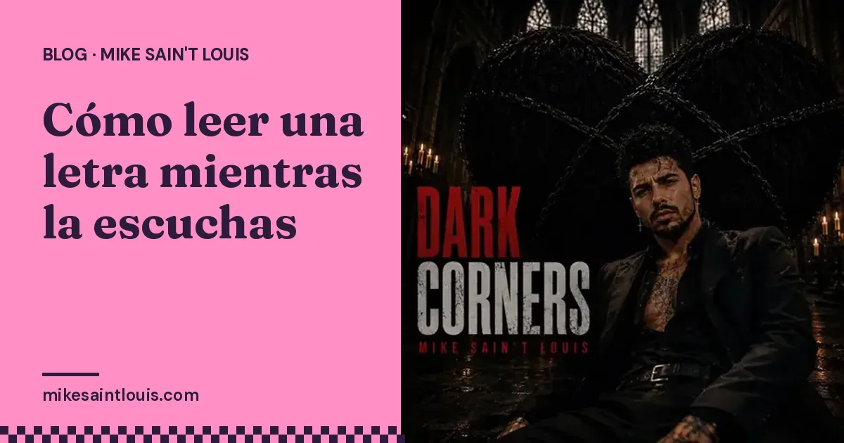 Cómo leer una letra mientras la escuchas