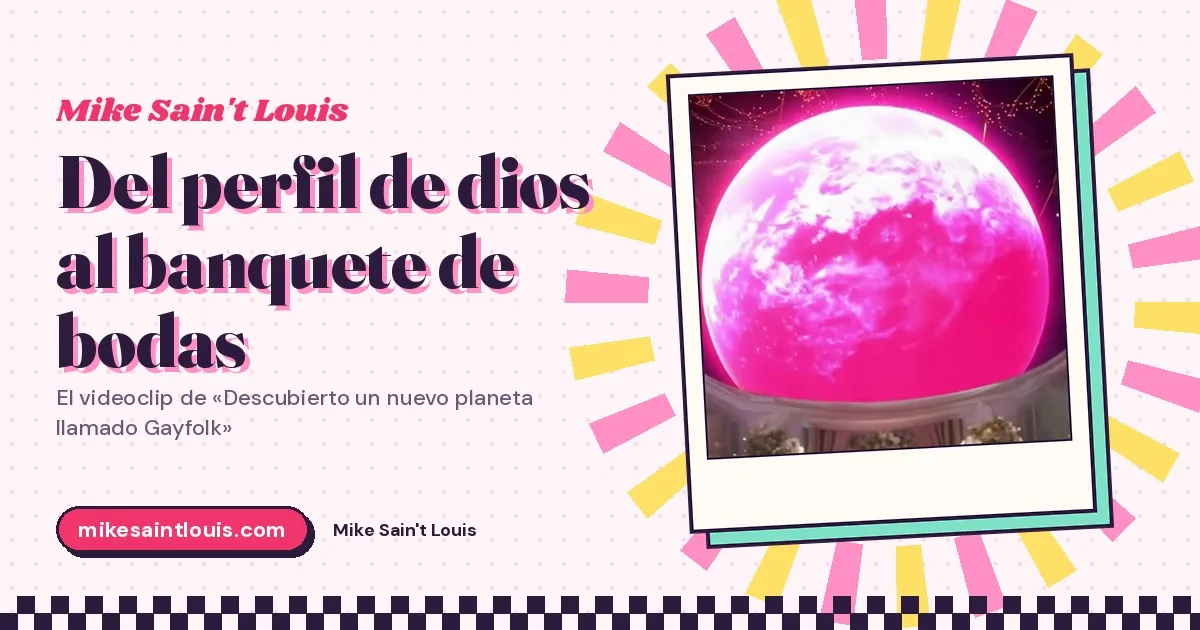 Del perfil de dios al banquete de bodas: el videoclip de «Descubierto un nuevo planeta llamado Gayfolk» escena a escena