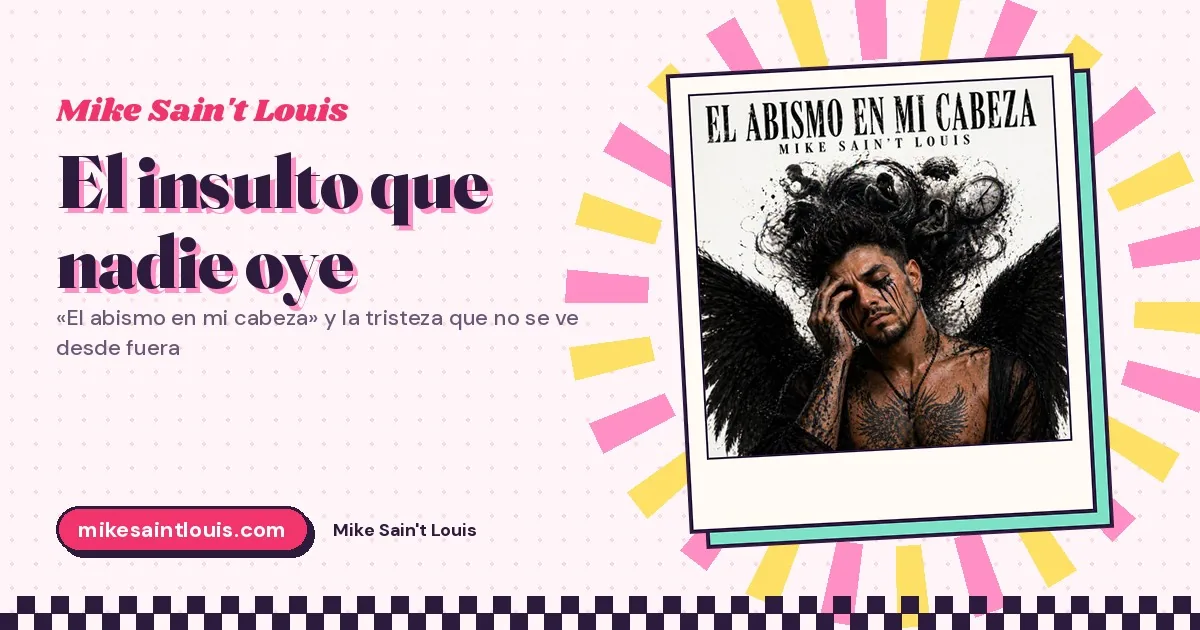 El insulto que nadie oye: «El abismo en mi cabeza» y la tristeza que no se ve desde fuera