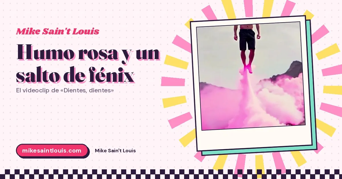 Humo rosa, guantes rojos y un salto de fénix: el videoclip de «Dientes, dientes», escena a escena