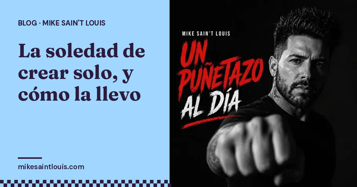 La soledad de crear solo, y cómo la llevo