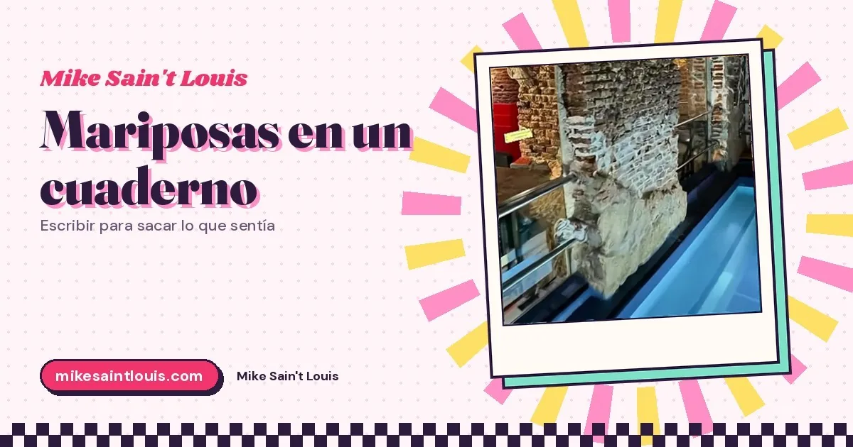 «Mariposas en un cuaderno encerrado en mi cuarto»: escribir para sacar lo que sentía