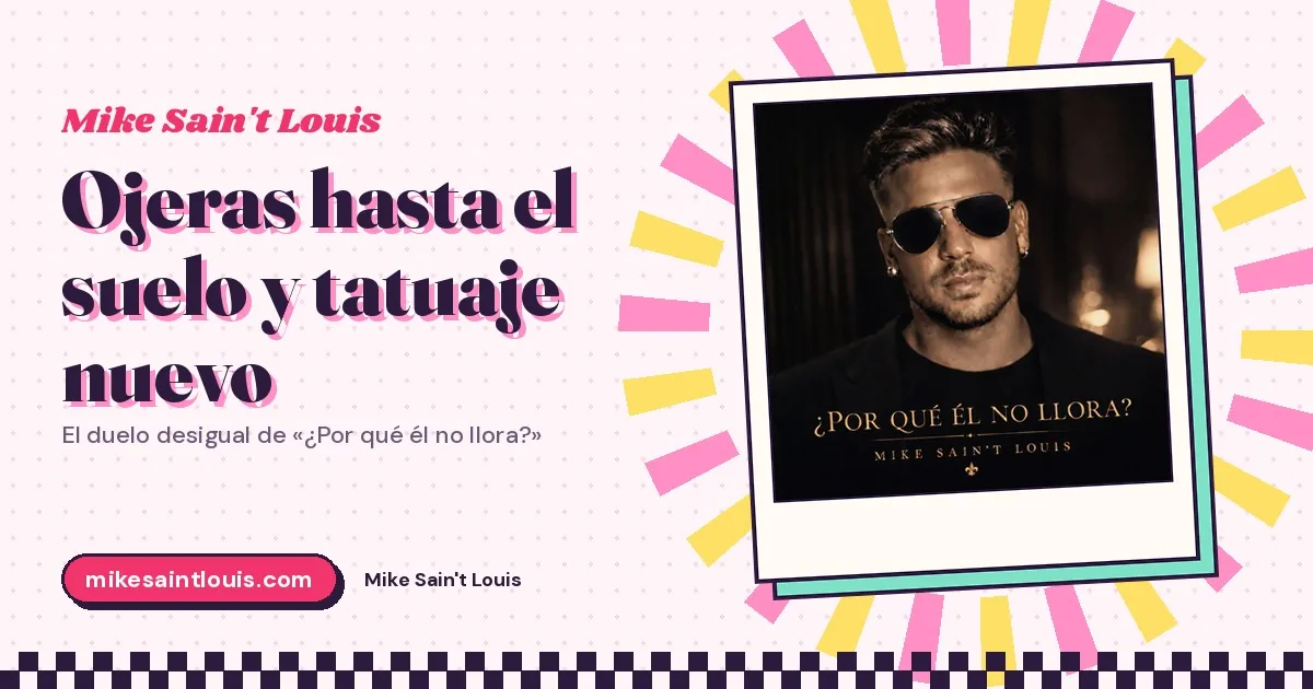 Bags down to the floor and a brand-new tattoo: the unequal grief of «¿Por qué él no llora?»