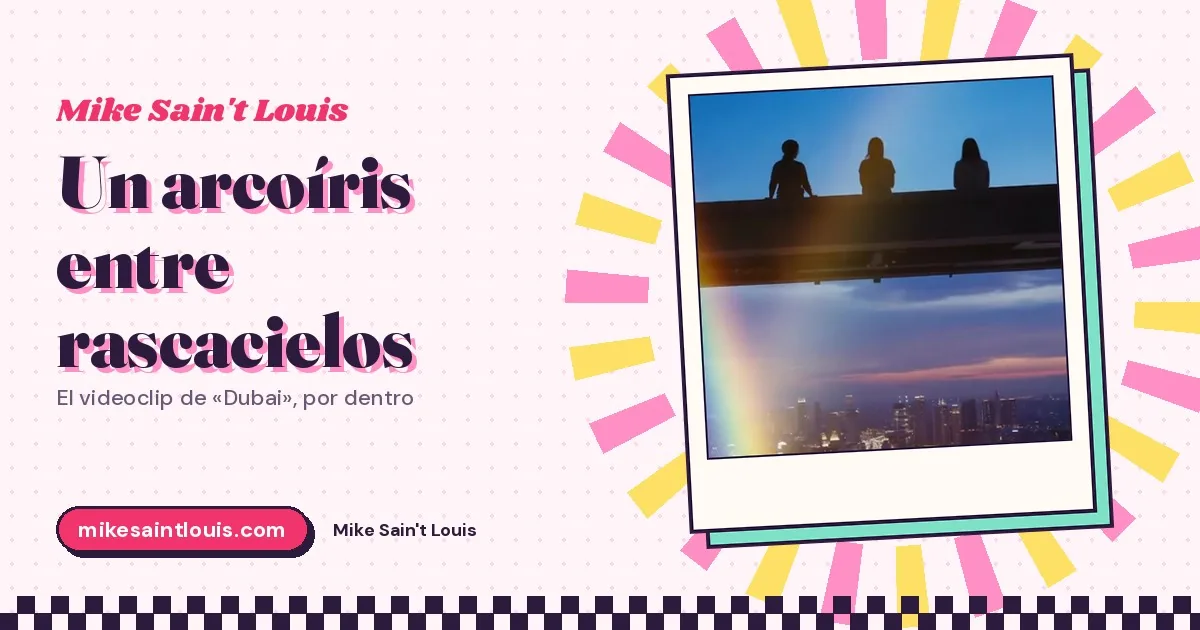 Un arcoíris entre rascacielos: el videoclip de «Dubai» y sus túneles de neón rosa