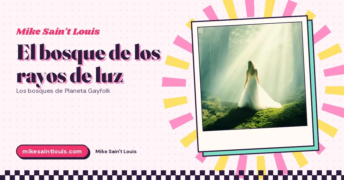 Un bosque con rayos de luz, un jardín de columnas y una campana colgada de un árbol: los bosques de Planeta Gayfolk