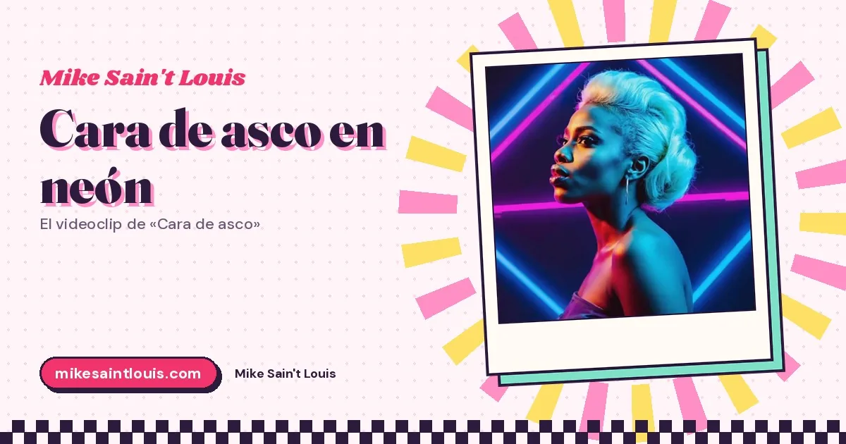 Un coche azul de noche, una botella en la calle y una galería de neones: el videoclip de «Cara de asco», escena a escena