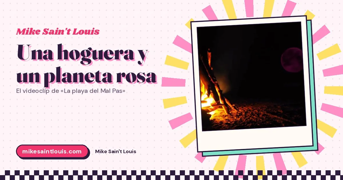 Una hoguera, un planeta rosa y una cala escondida: el videoclip de «La playa del Mal Pas», escena a escena