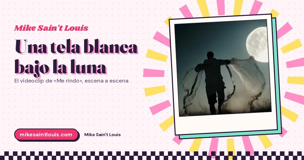 Una tela blanca bajo la luna: el videoclip de «Me rindo», del pasillo abandonado al fénix