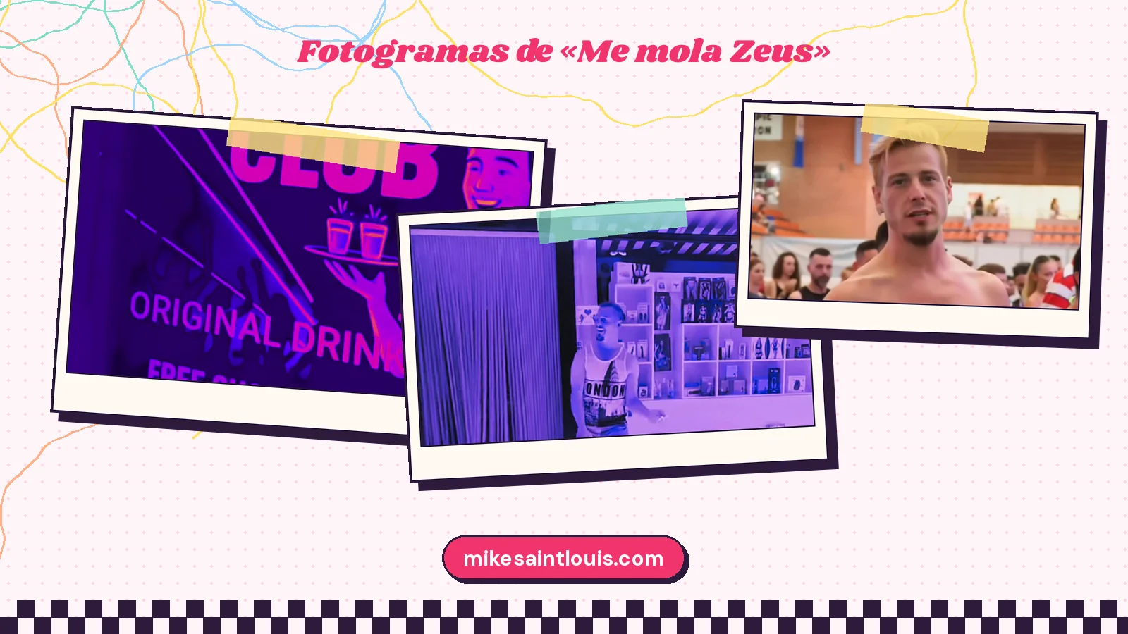 Fotogramas del videoclip oficial de «Me mola Zeus», de Mike Sain't Louis