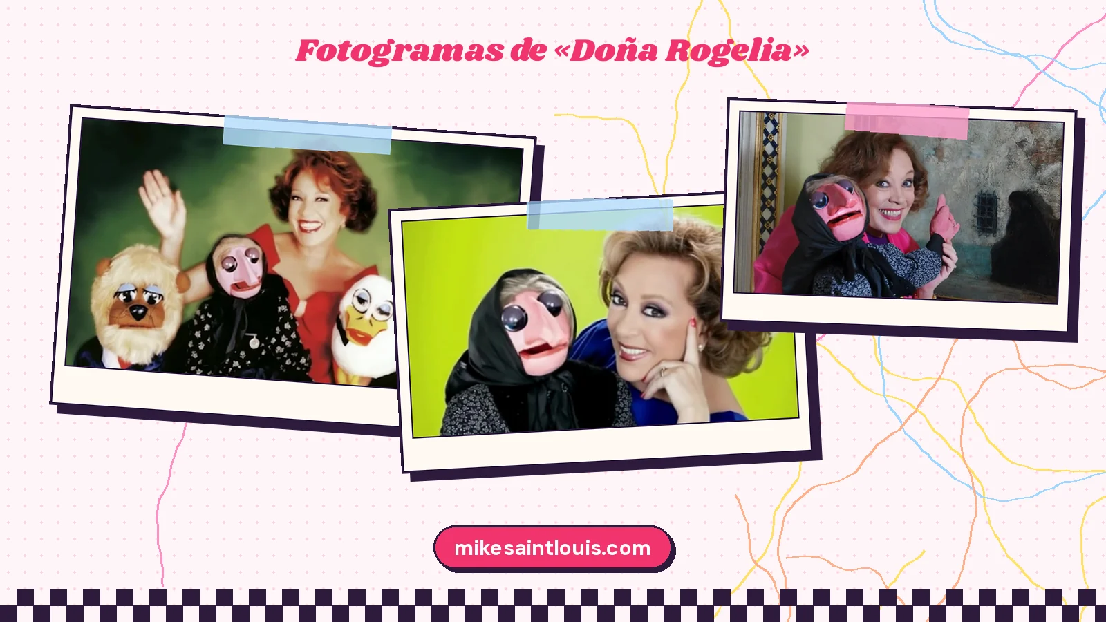 Fotogramas del videoclip oficial de «Doña Rogelia», de Mike Sain't Louis