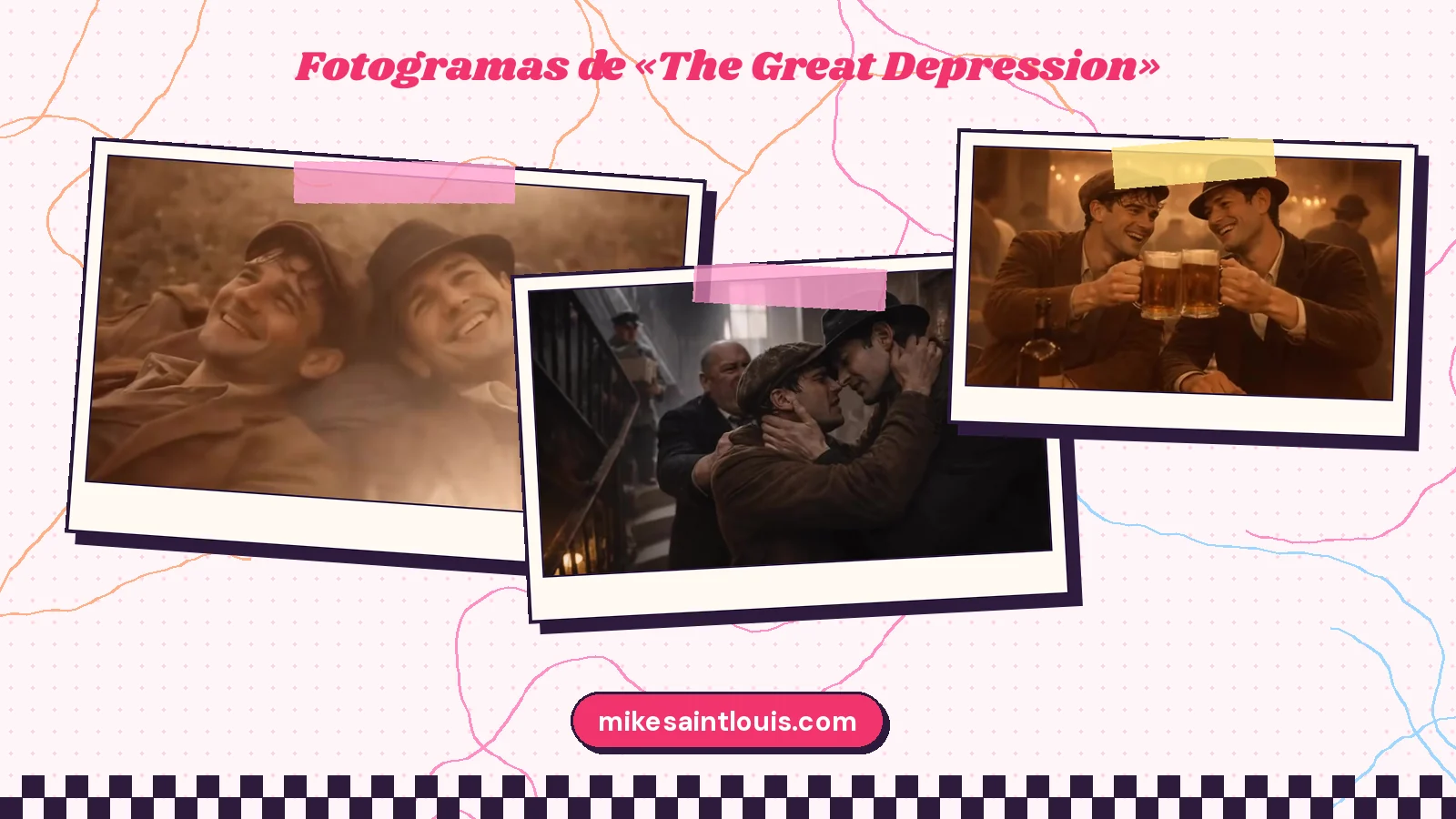 Fotogramas del videoclip oficial de «The Great Depression», de Mike Sain't Louis