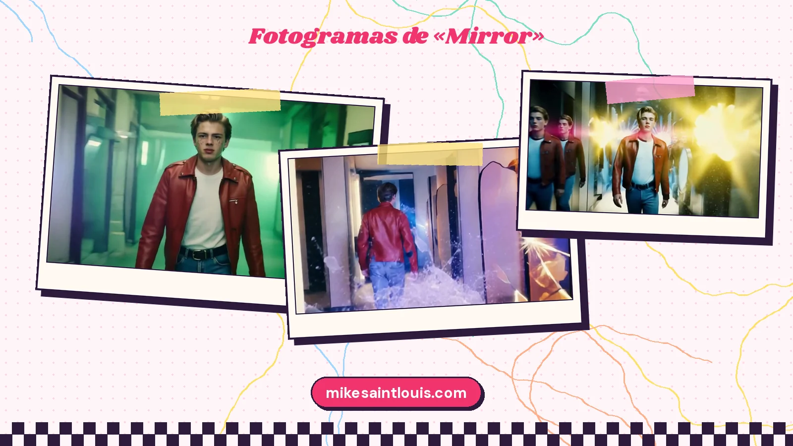 More stills from the official music video for «Mirror» by Mike Sain't Louis