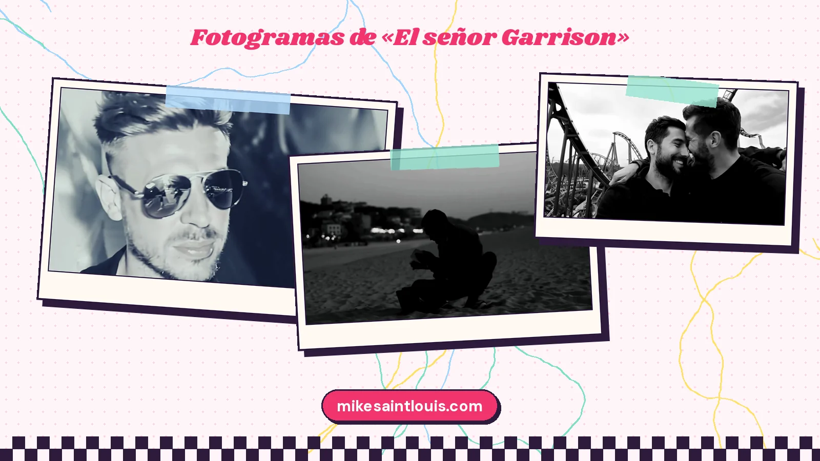 Fotogramas del videoclip oficial de «El señor Garrison», de Mike Sain't Louis
