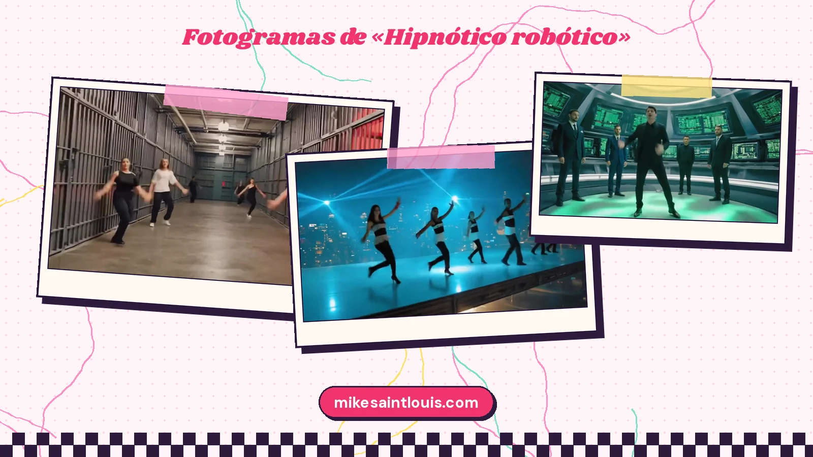 Más fotogramas del videoclip oficial de «Hipnótico robótico», de Mike Sain't Louis