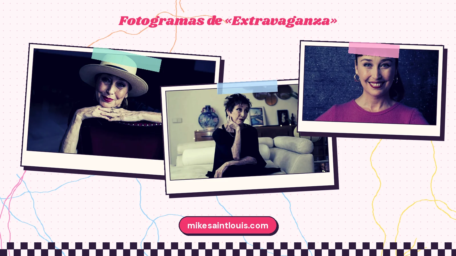 Fotogramas del videoclip oficial de «Extravaganza», de Mike Sain't Louis