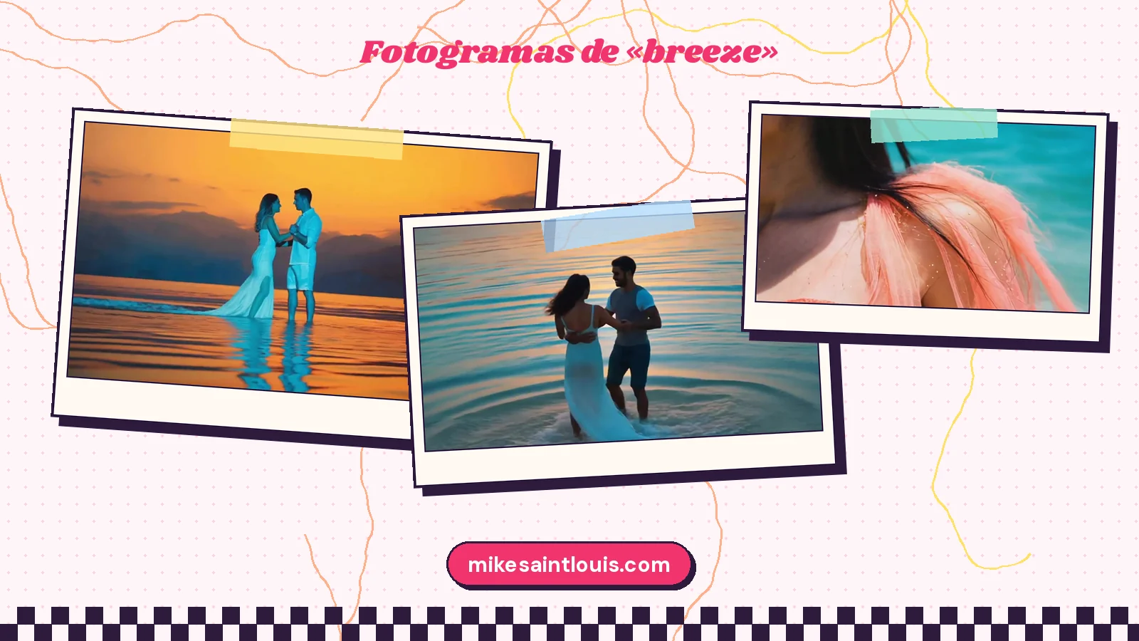 Fotogramas del videoclip oficial de «breeze», de Mike Sain't Louis