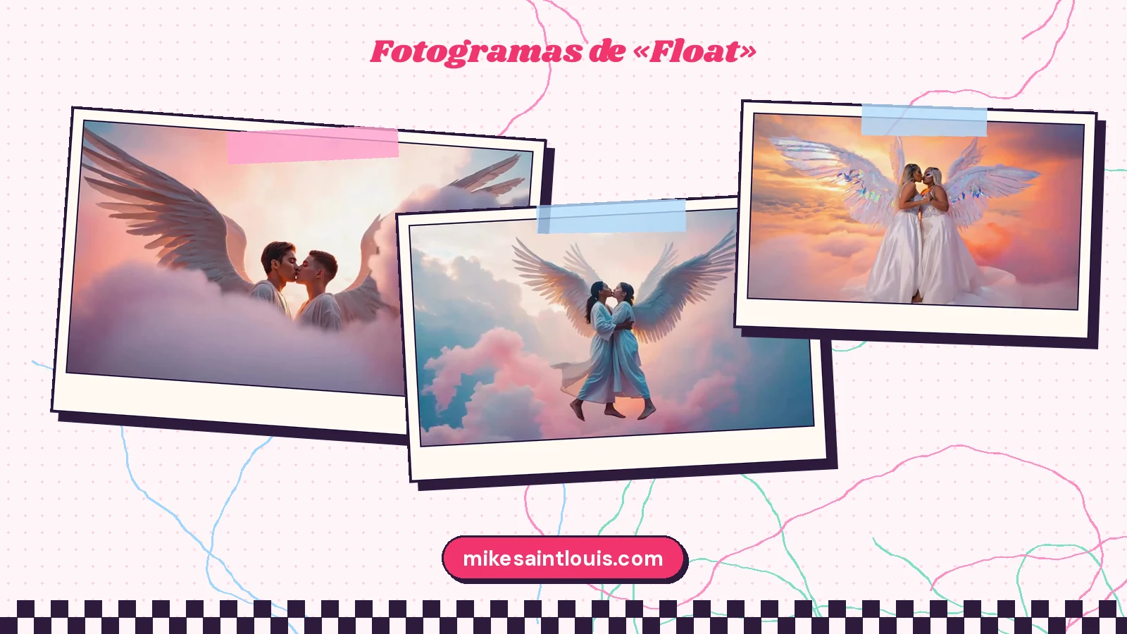Fotogramas del videoclip oficial de «Float», de Mike Sain't Louis