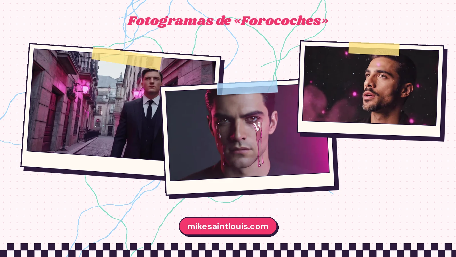 Fotogramas del videoclip oficial de «Forocoches», de Mike Sain't Louis