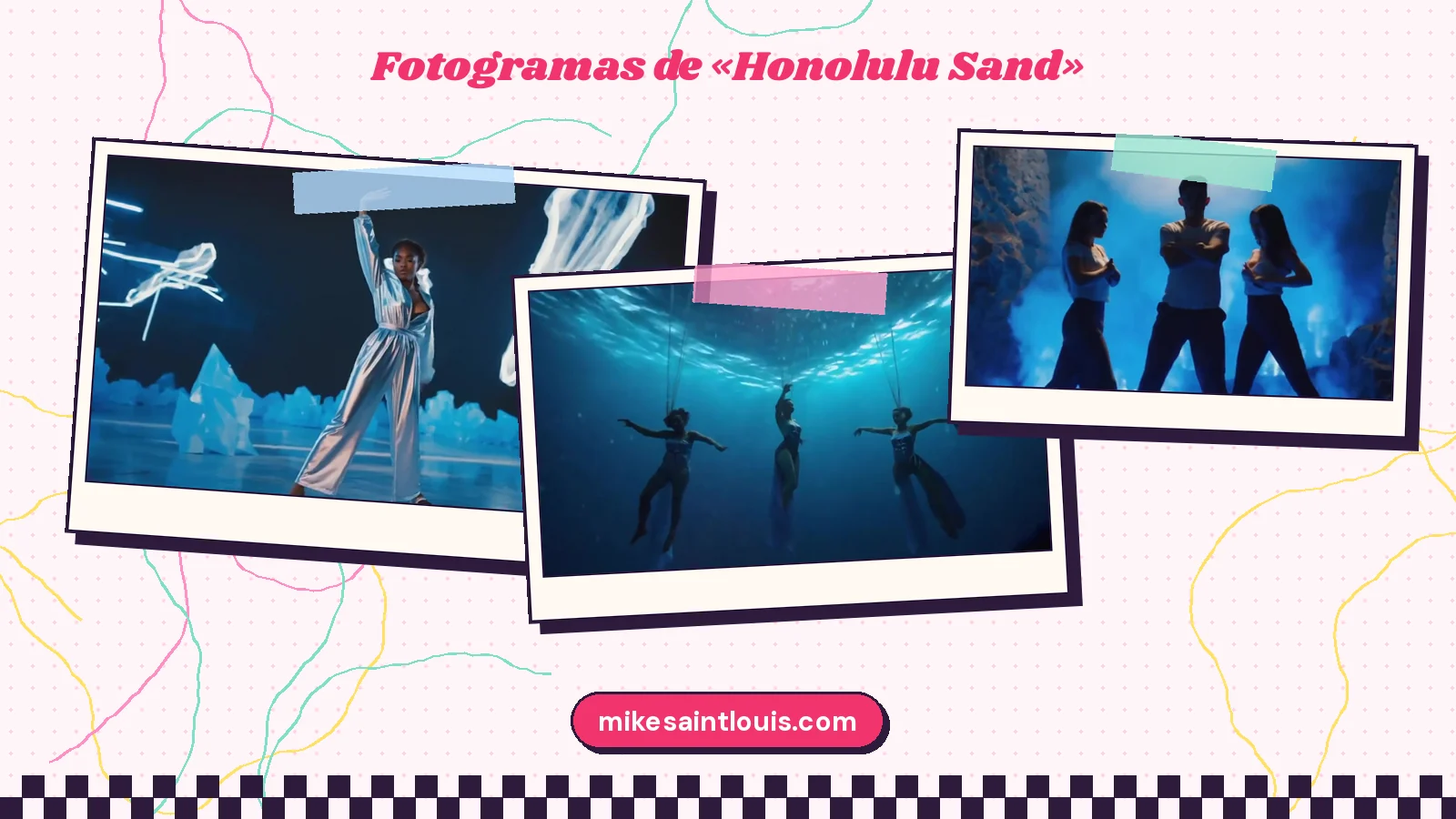 Más fotogramas del videoclip oficial de «Honolulu Sand», de Mike Sain't Louis