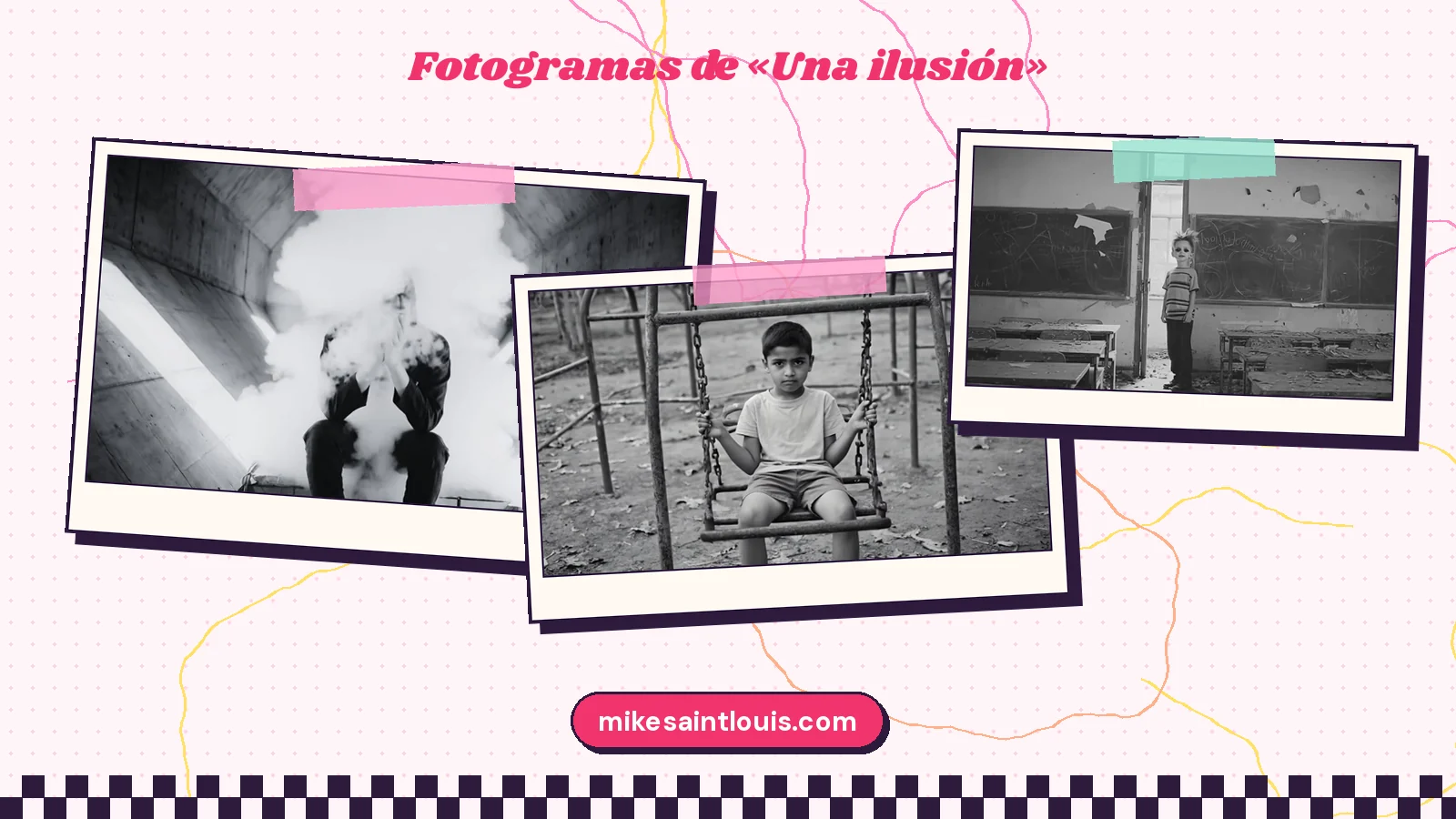 More stills from the official music video for «Una ilusión» by Mike Sain't Louis