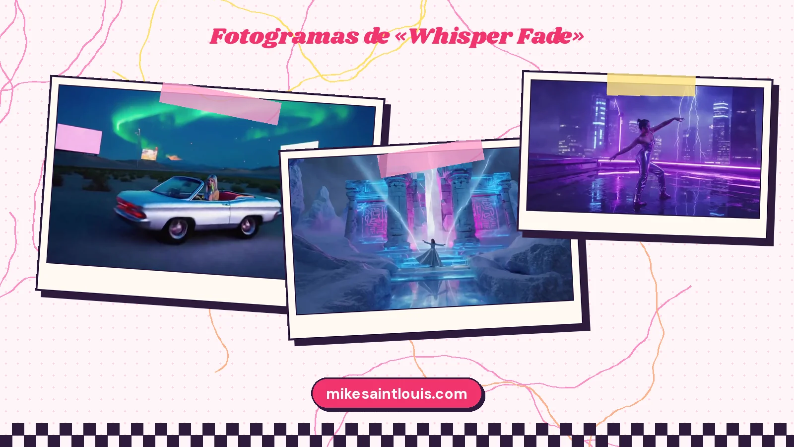 Más fotogramas del videoclip oficial de «Whisper Fade», de Mike Sain't Louis