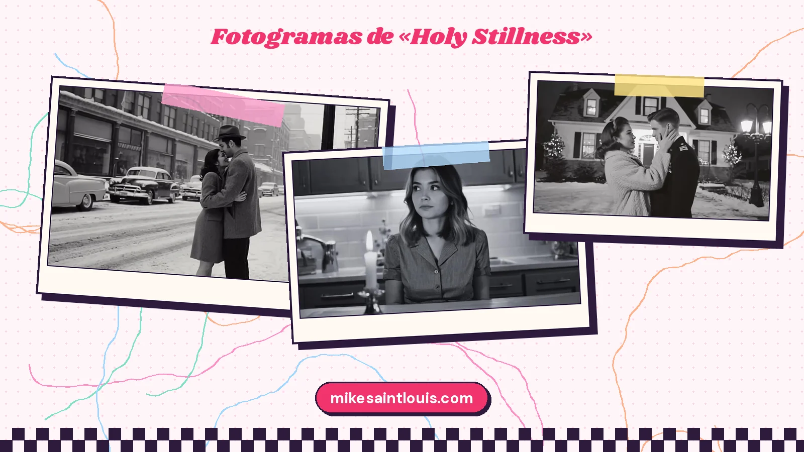 Fotogramas del videoclip oficial de «Holy Stillness», de Mike Sain't Louis