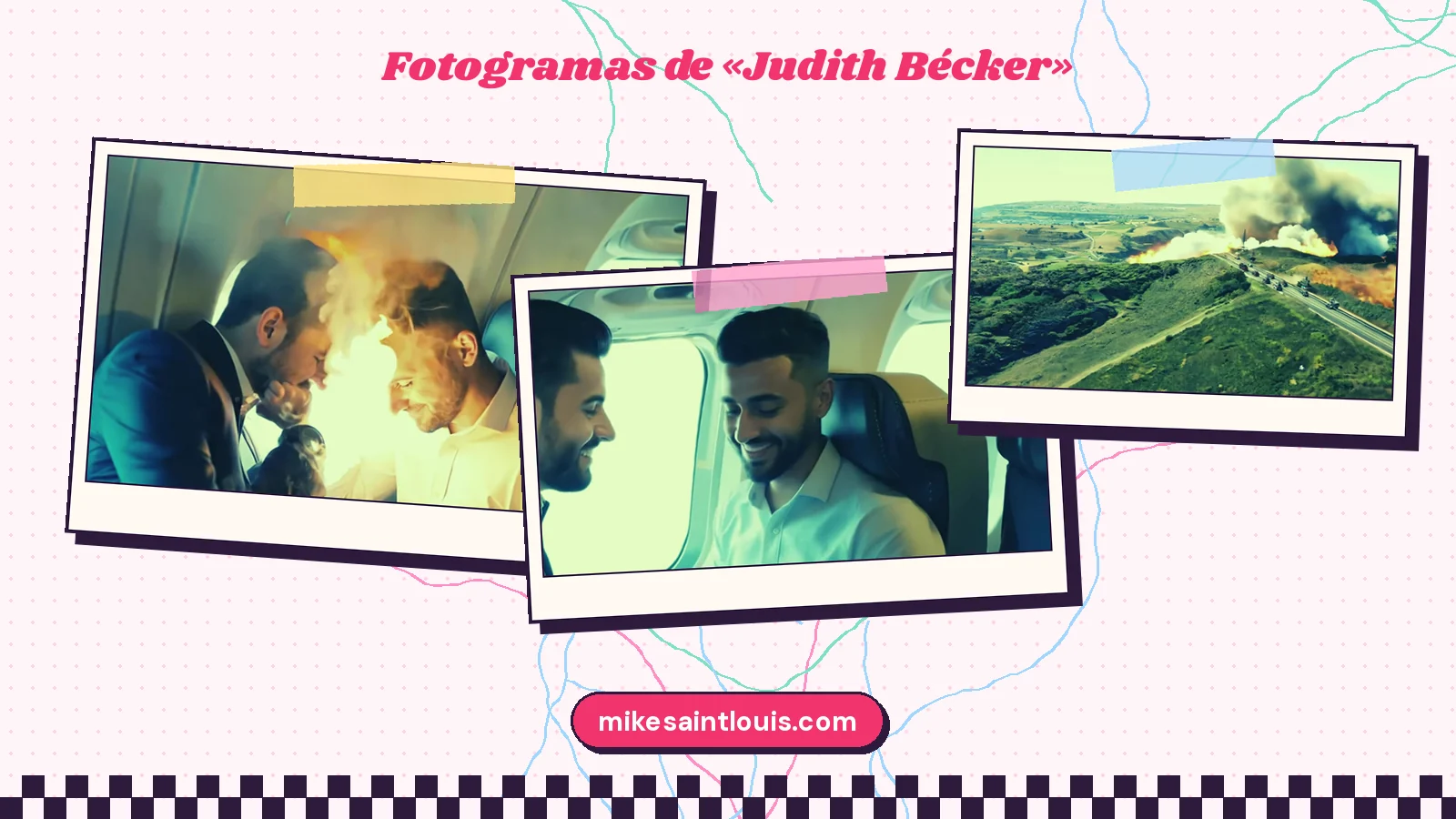 Fotogramas del videoclip oficial de «Judith Bécker», de Mike Sain't Louis