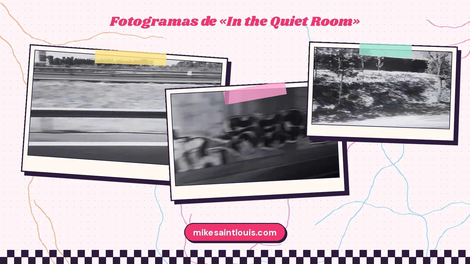 More stills from the official music video for «In the Quiet Room» by Mike Sain't Louis