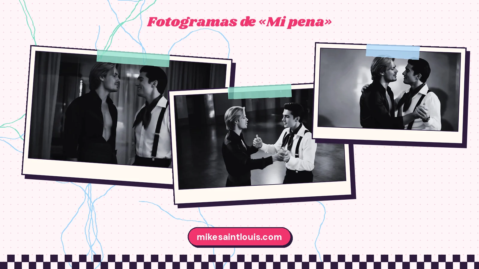 Más fotogramas del videoclip oficial de «Mi pena», de Mike Sain't Louis
