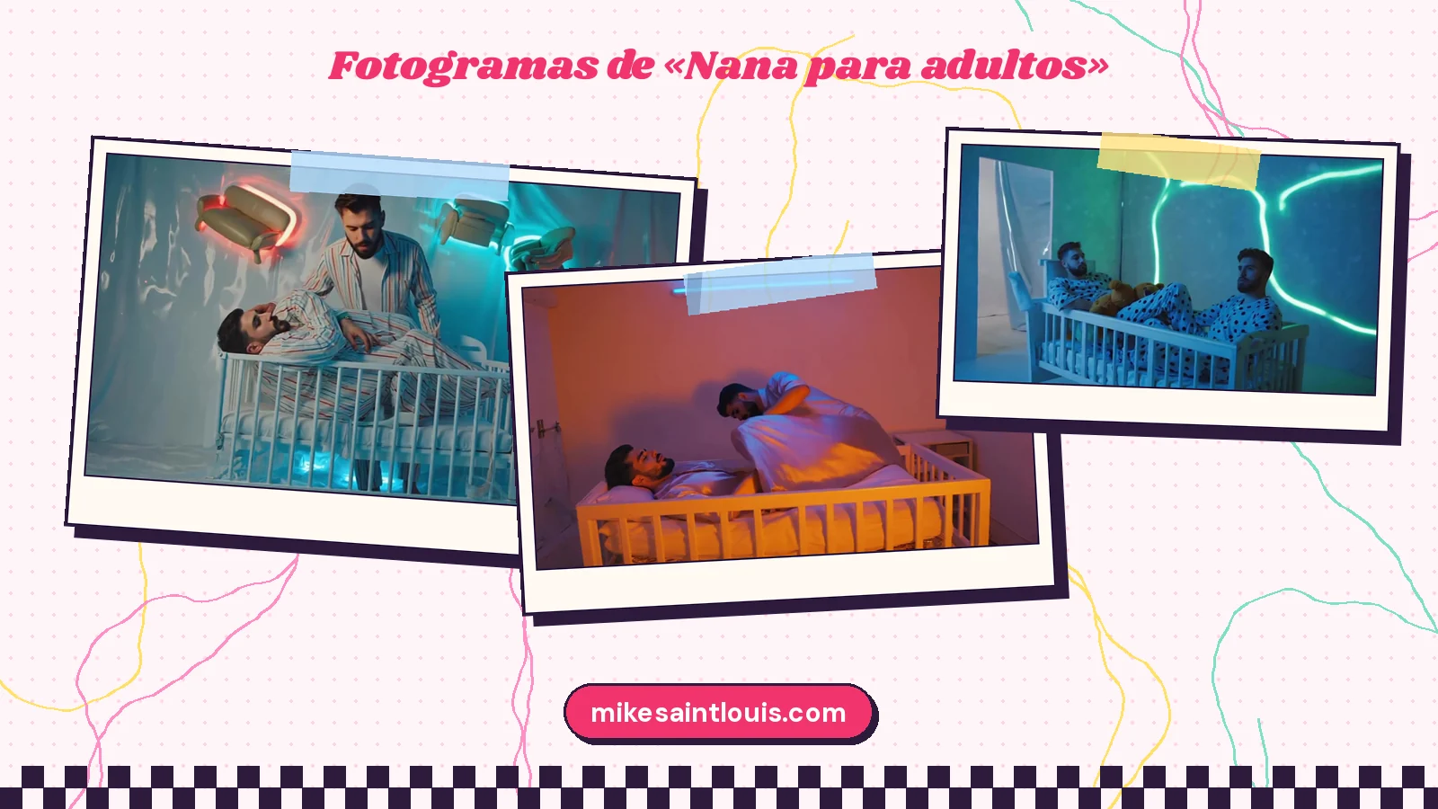 Más fotogramas del videoclip oficial de «Nana para adultos», de Mike Sain't Louis