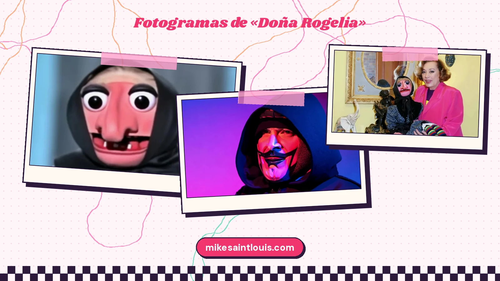 Fotogramas del videoclip oficial de «Doña Rogelia», de Mike Sain't Louis
