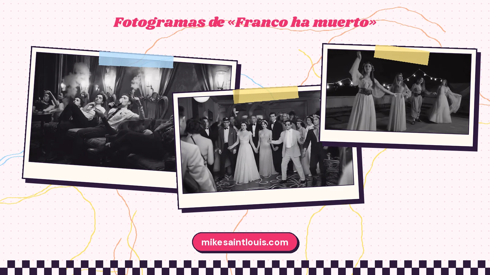 Más fotogramas del videoclip oficial de «Franco ha muerto», de Mike Sain't Louis