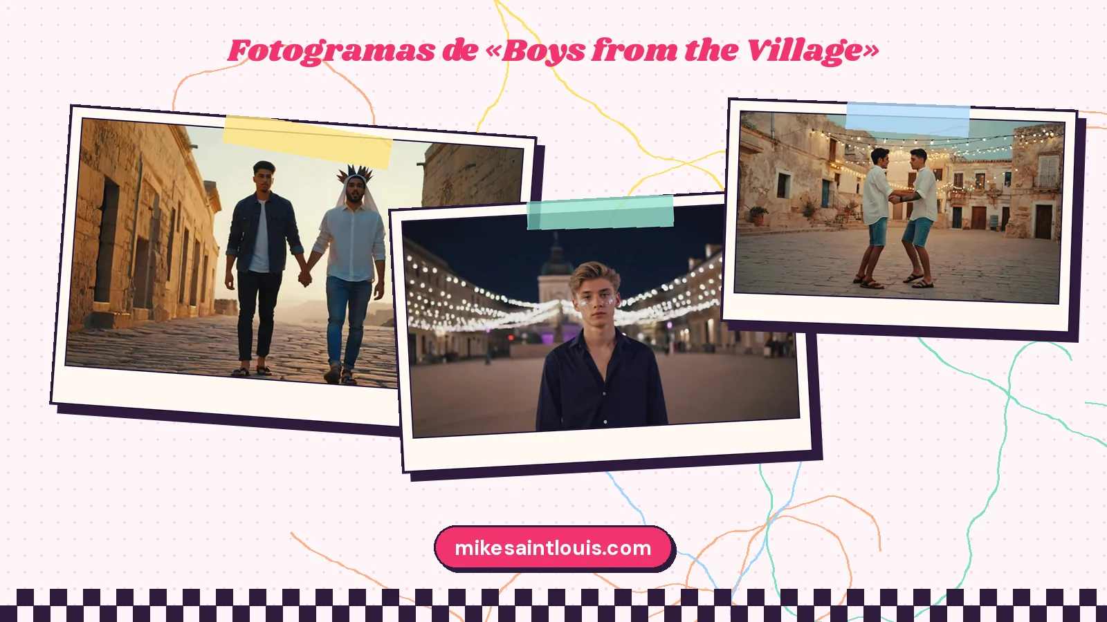 Más fotogramas del videoclip oficial de «Boys from the Village», de Mike Sain't Louis
