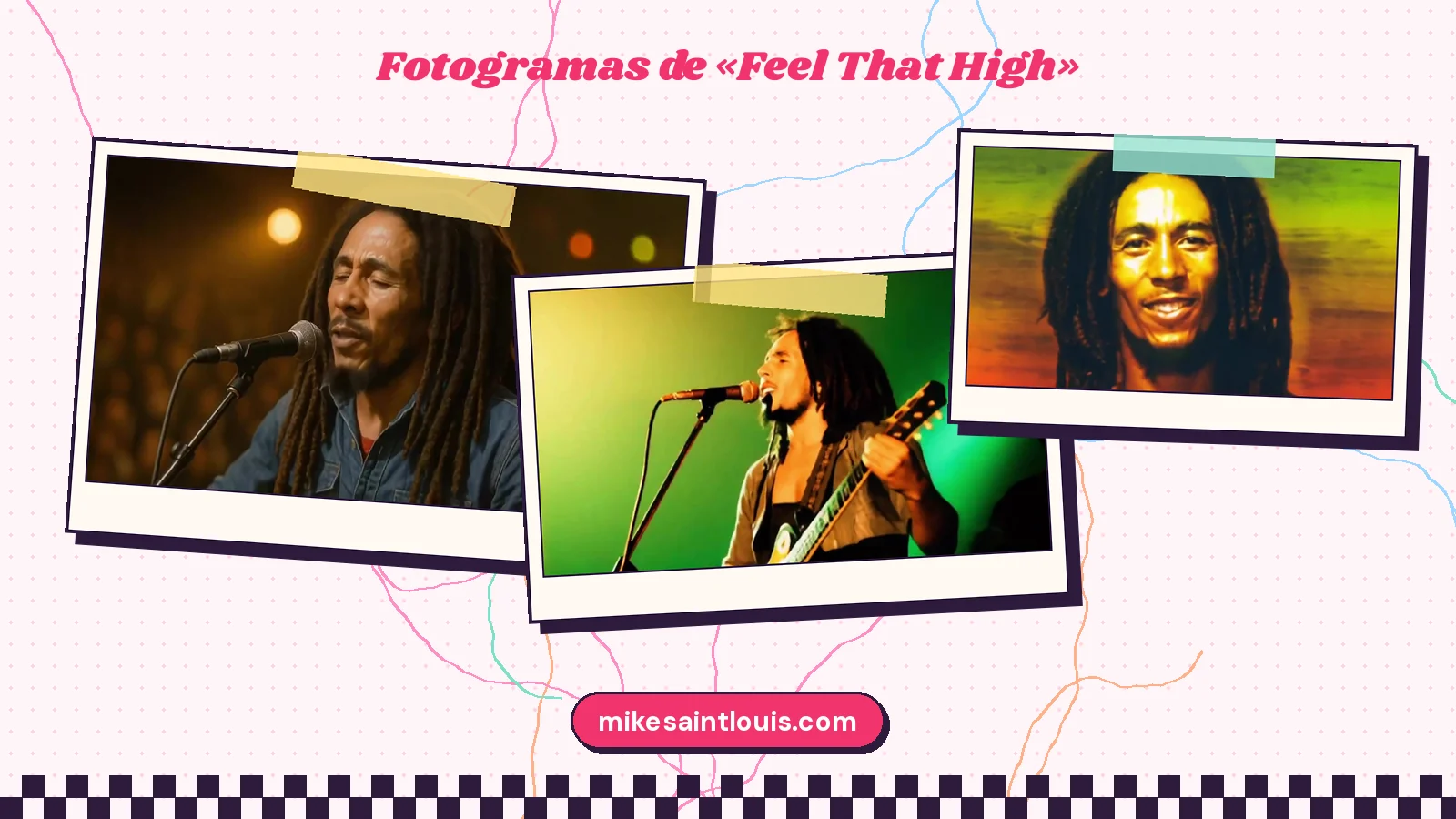 Stills from the official music video for «Feel That High» by Mike Sain't Louis