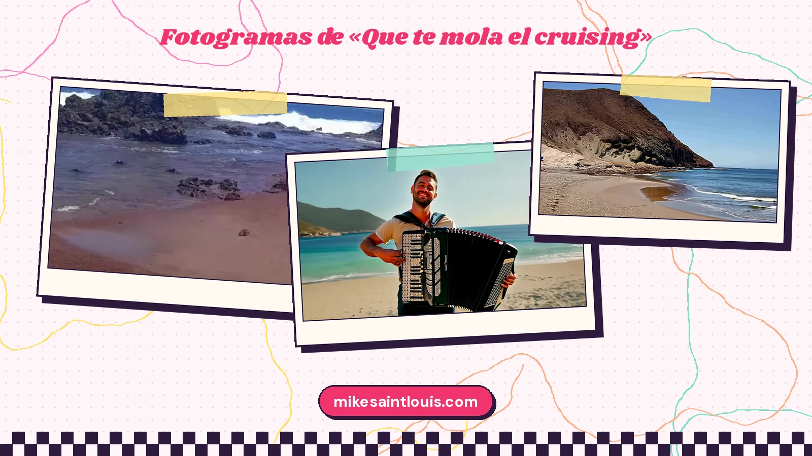 Fotogramas del videoclip oficial de «Que te mola el cruising», de Mike Sain't Louis
