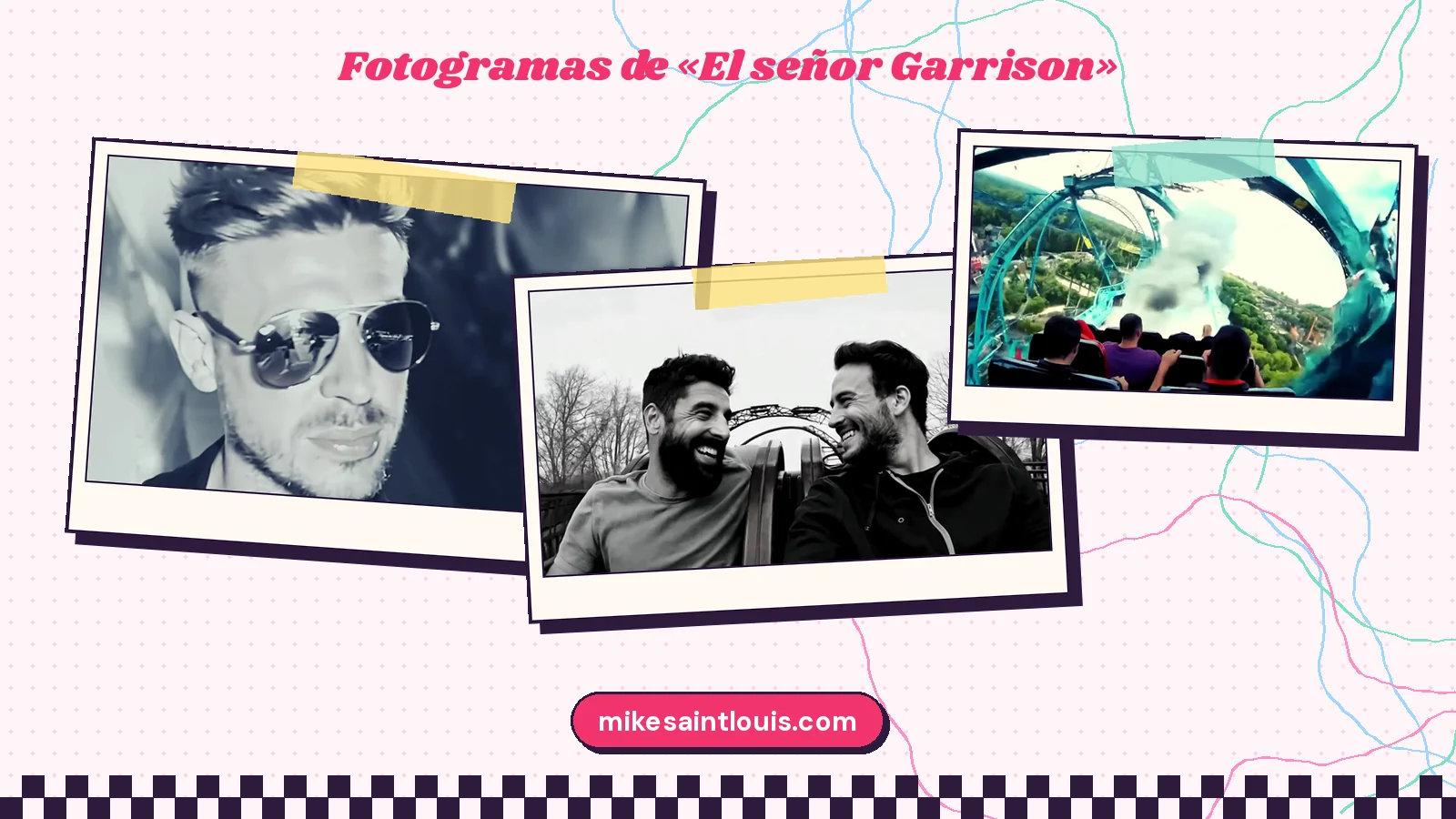 Stills from the official music video for «El señor Garrison» by Mike Sain't Louis