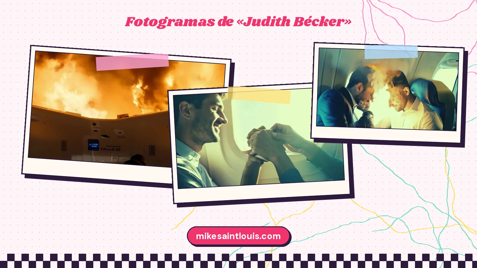 Fotogramas del videoclip oficial de «Judith Bécker», de Mike Sain't Louis