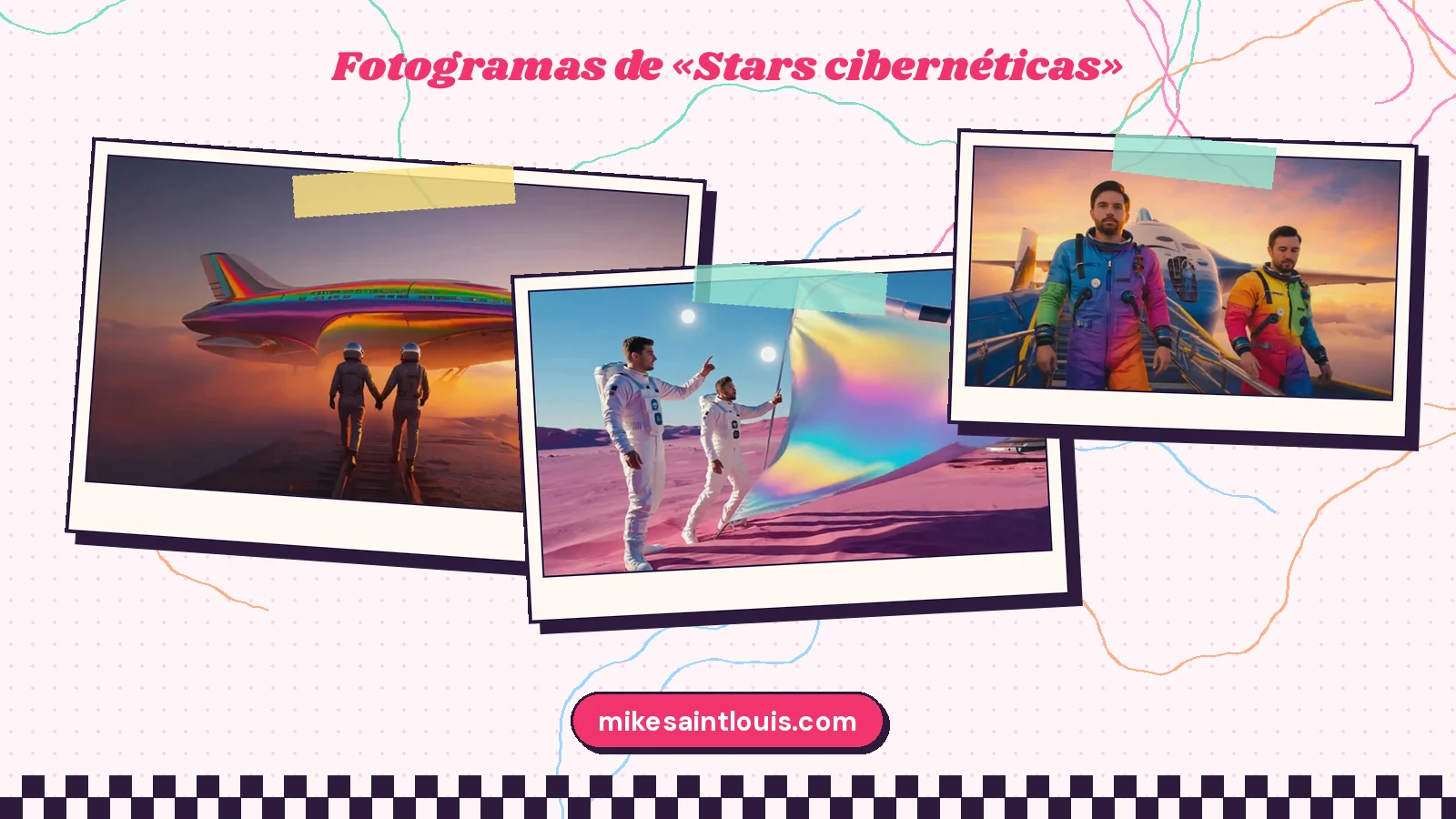 Más fotogramas del videoclip oficial de «Stars cibernéticas», de Mike Sain't Louis
