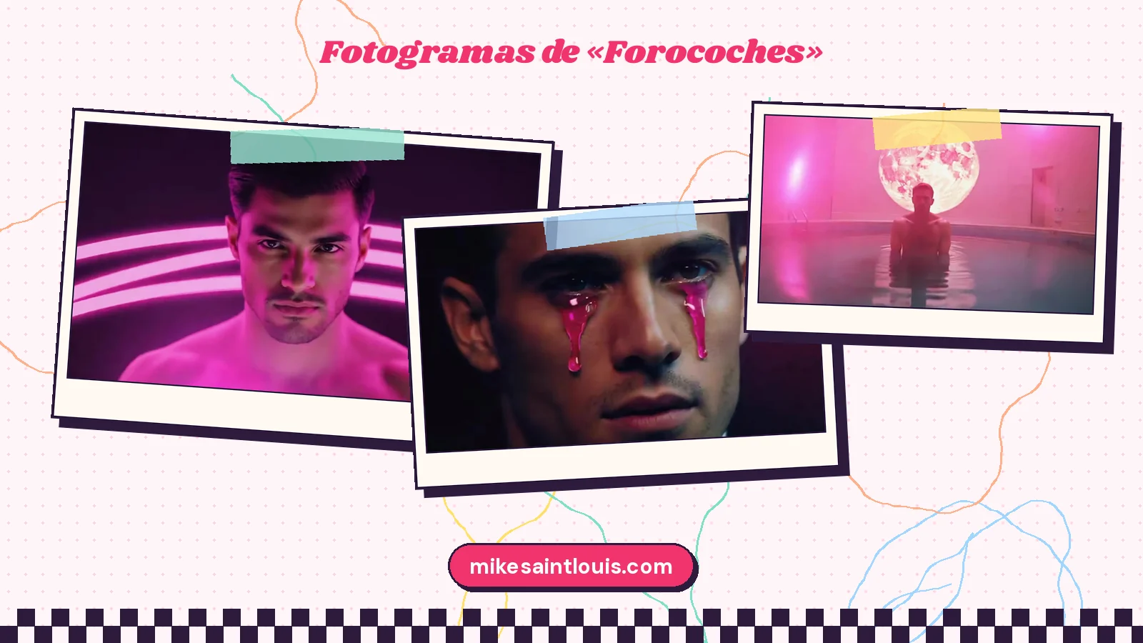 Fotogramas del videoclip oficial de «Forocoches», de Mike Sain't Louis