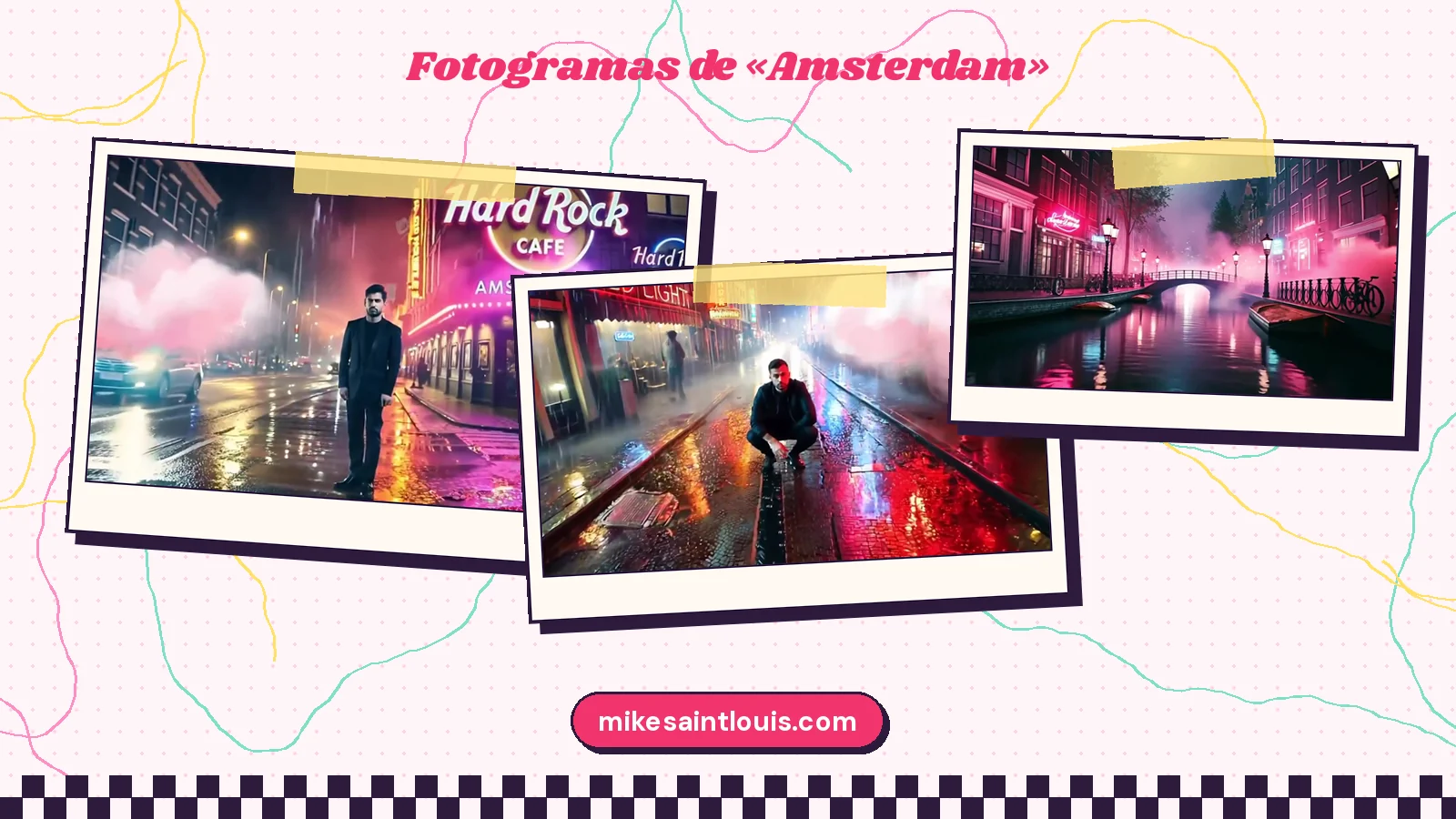 Más fotogramas del videoclip oficial de «Amsterdam», de Mike Sain't Louis