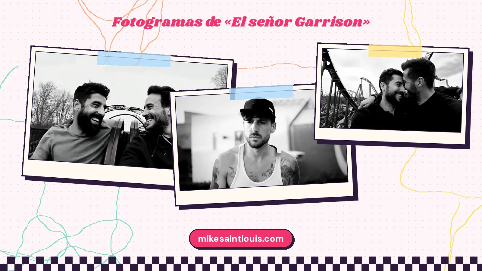 Stills from the official music video for «El señor Garrison» by Mike Sain't Louis