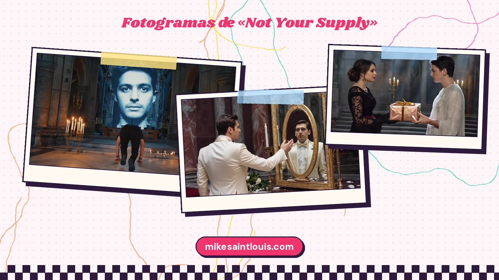 Fotogramas del videoclip oficial de «Not Your Supply», de Mike Sain't Louis