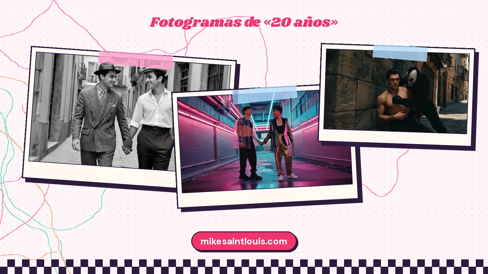 Más fotogramas del videoclip oficial de «20 años», de Mike Sain't Louis
