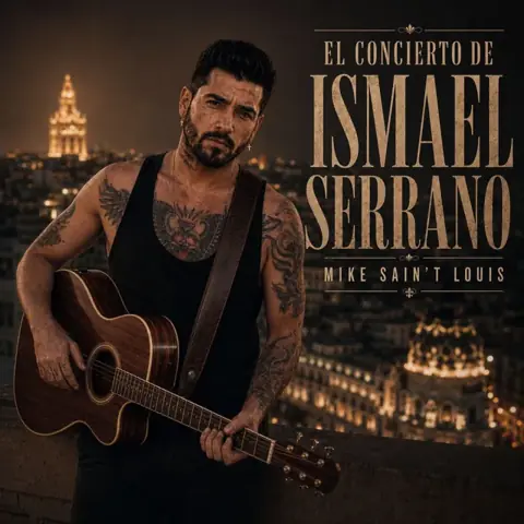 Portada del single El Concierto de Ismael Serrano